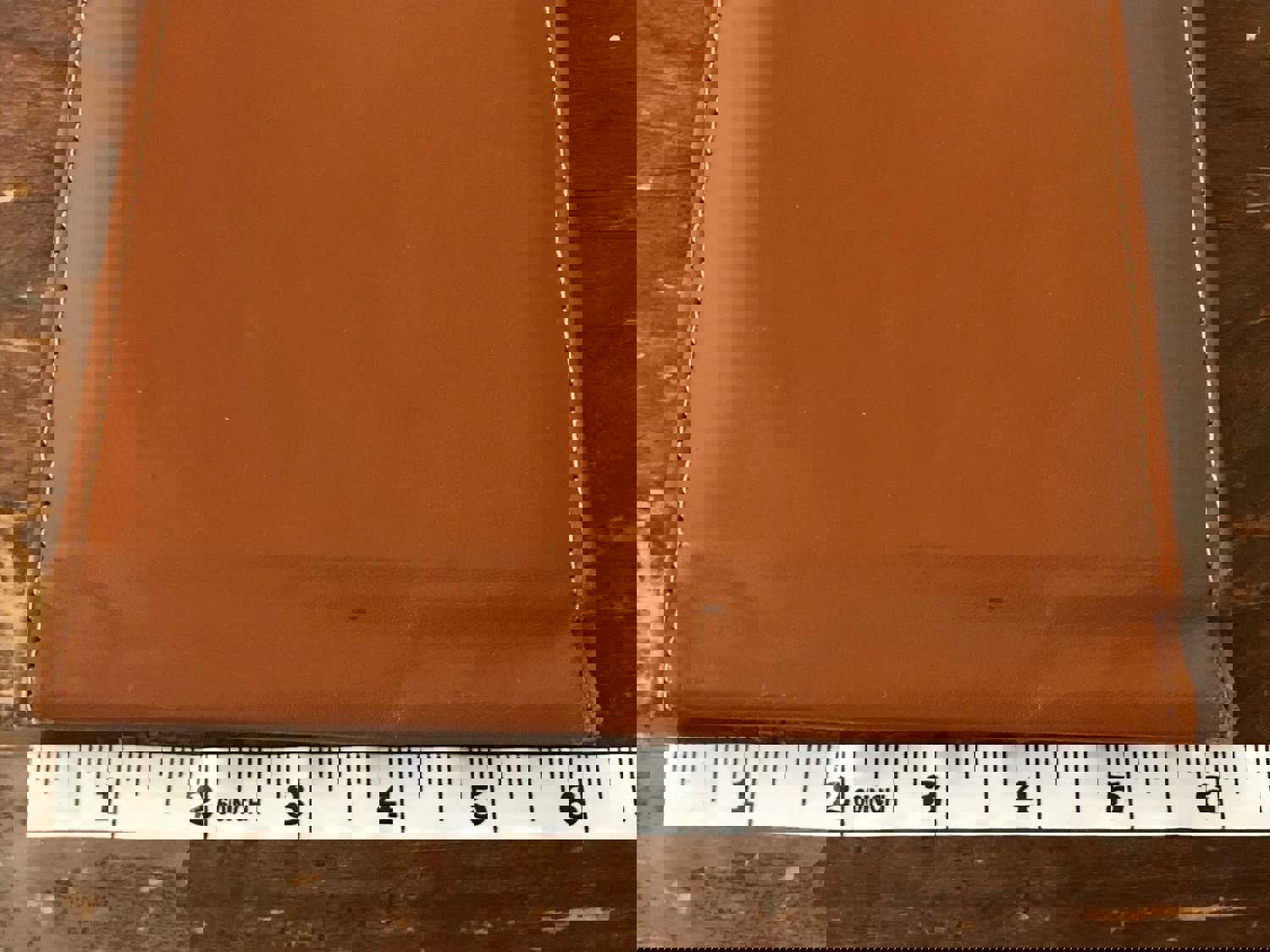 Vintage Leather Travel Tie Case - Caramel Brown, Gift for Him, Fathers Day, Traveler