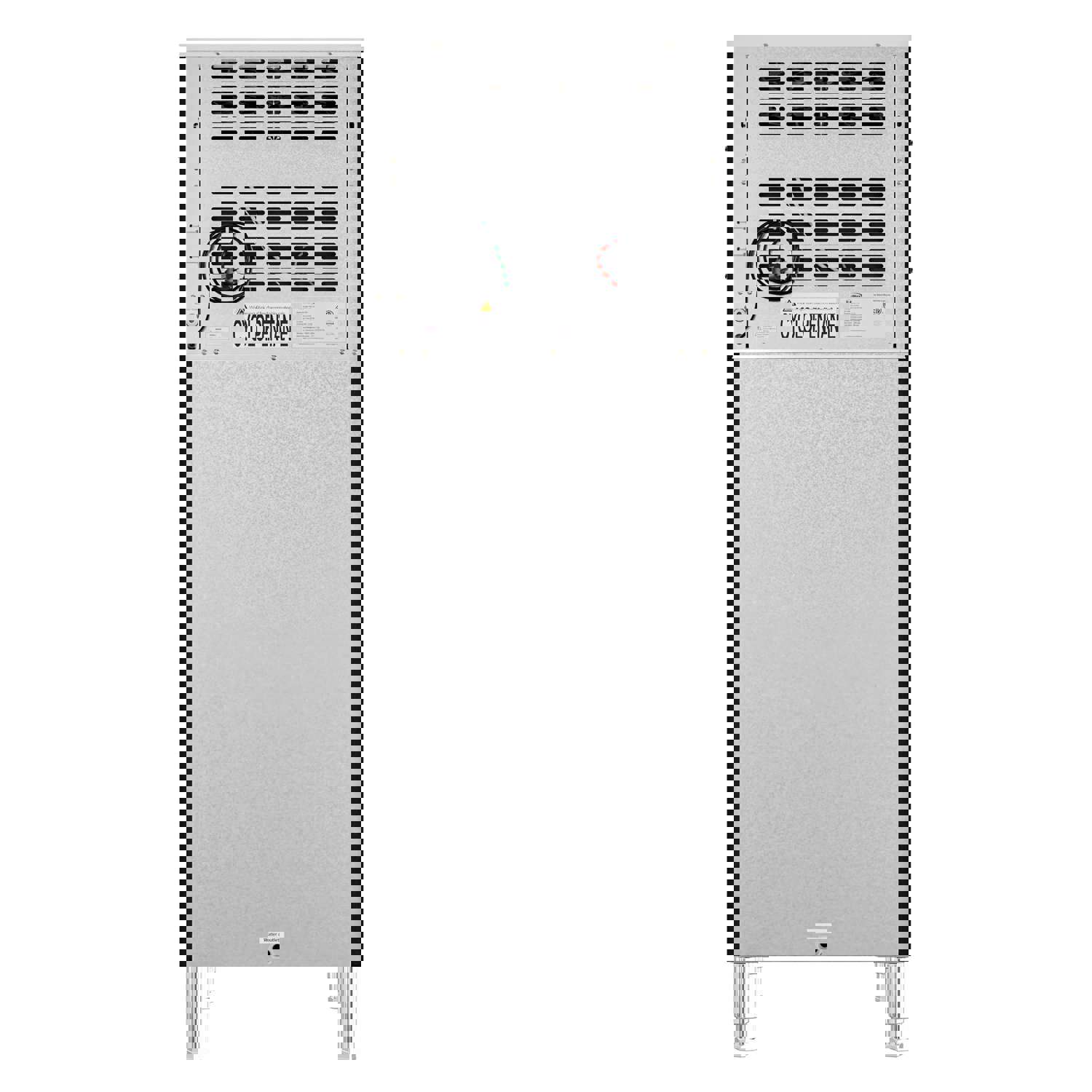 KoolMore CIM-400 25 in. Stainless-Steel Commercial Ice Maker with Full Cube Production, 420 Lbs/24h