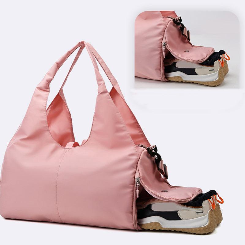 Women's Yoga Bag with Dry and Wet Separation for Sports and Travel