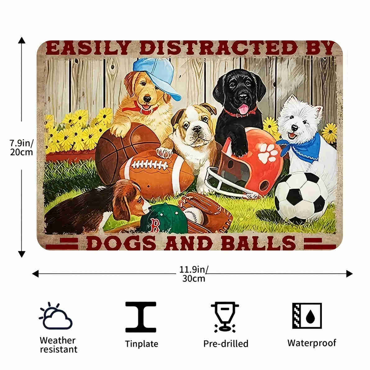 1pc Pzecaru Vintage Metal Sign - Cats Are Like Potato Chips You Can't Have Just One - Retro Wall Decor for Home, Office, Bathroom, Bar, Club, Cafe, Men Cave (8x12 Inches)