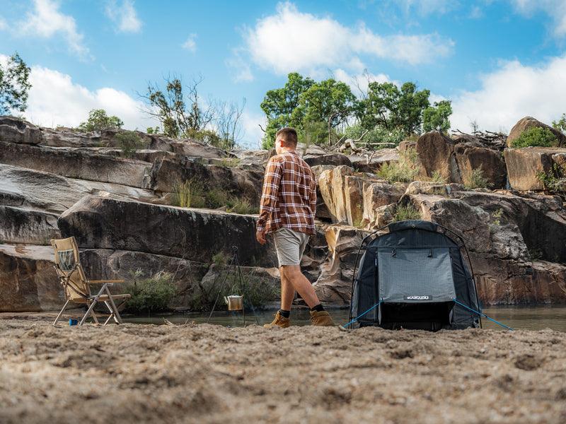 Kakadu Sundowner Swag 1P - Freestanding Overlander Swag