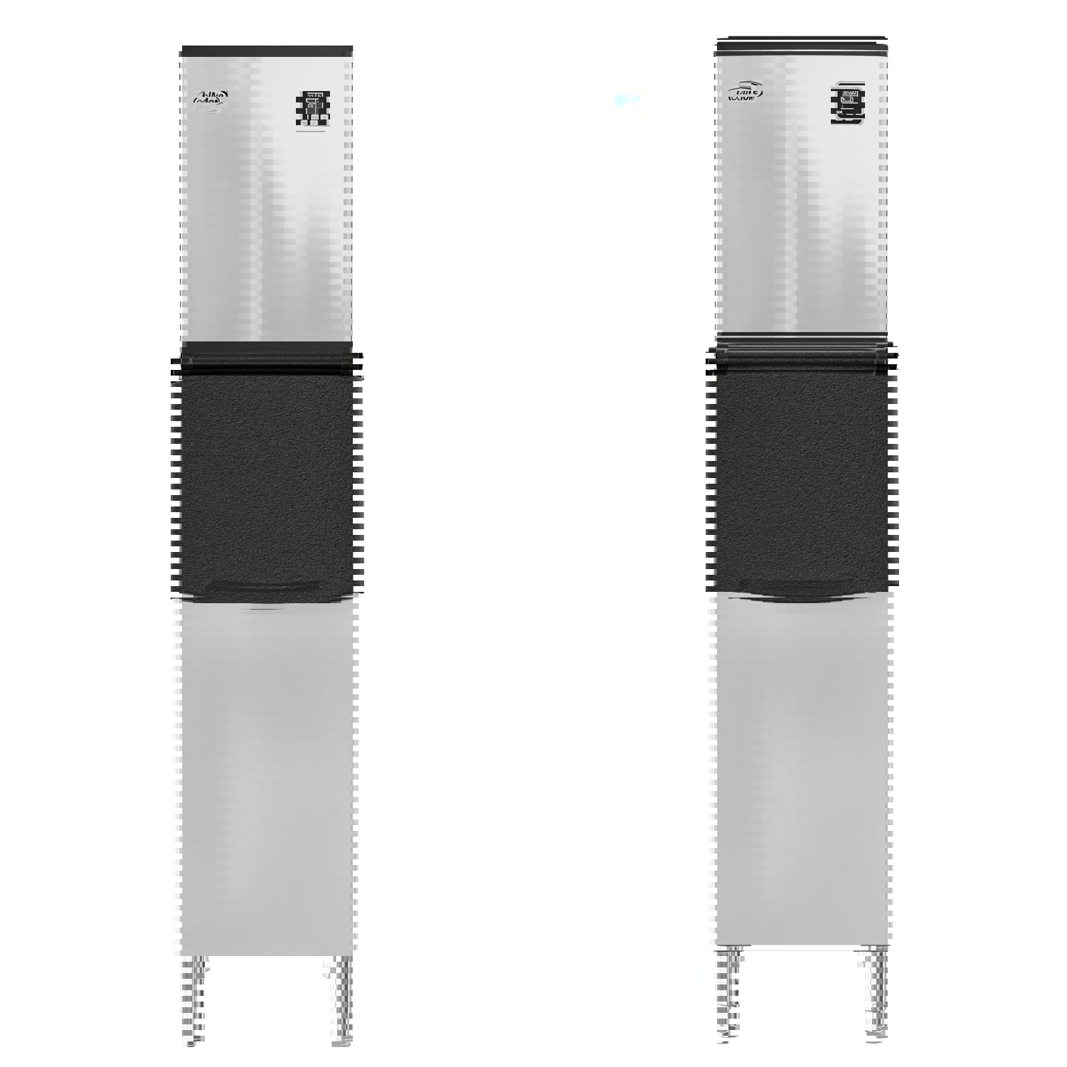 KoolMore CIM-400 25 in. Stainless-Steel Commercial Ice Maker with Full Cube Production, 420 Lbs/24h