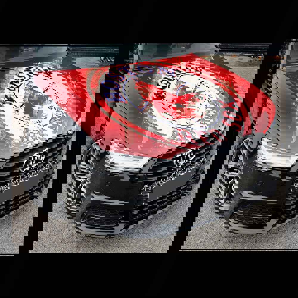 Boston Red Sox Itasha Car Vinyl Hood Wrap Decal Sticker