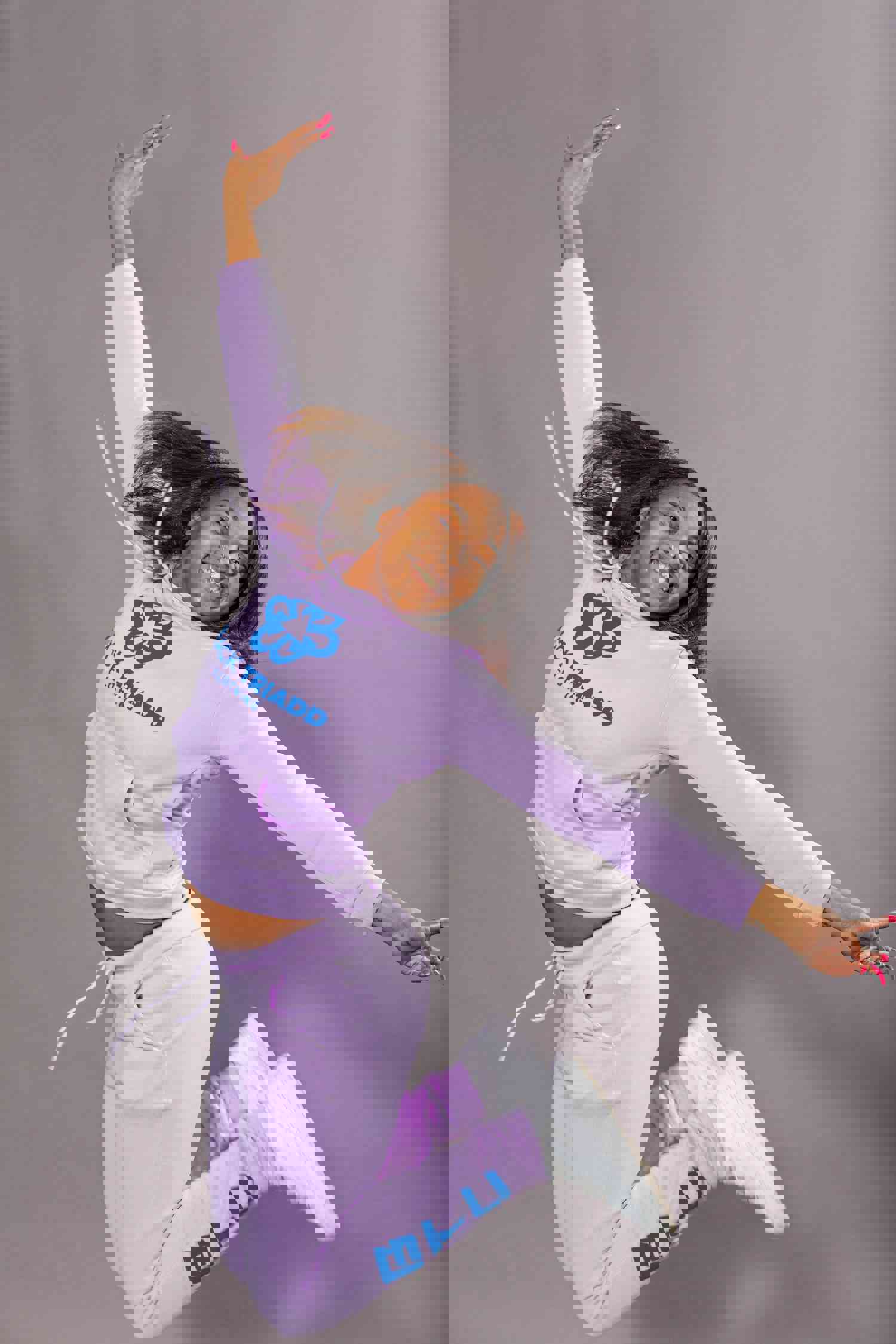 Violet BTC Women's Gleam Hoodie Set