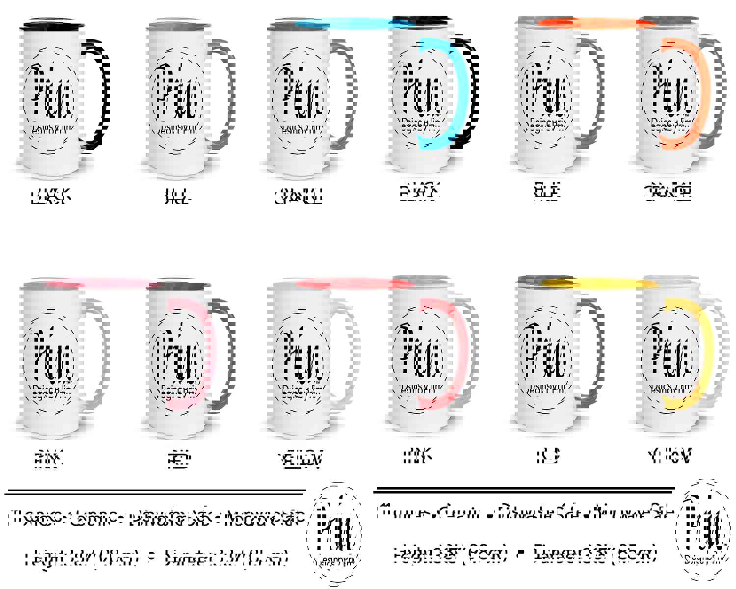 Nutrition Coach 11 Ounce Ceramic Mug - Colorful Dietary & Wellness Cup