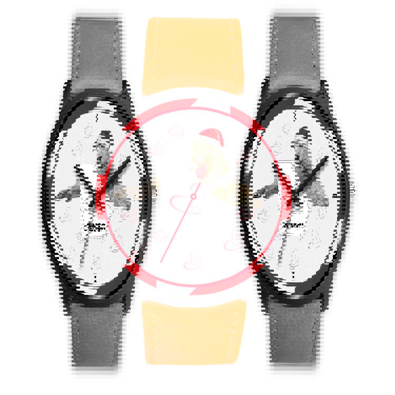 Irish Wolfhound Georgia Christmas Special Wrist Watch
