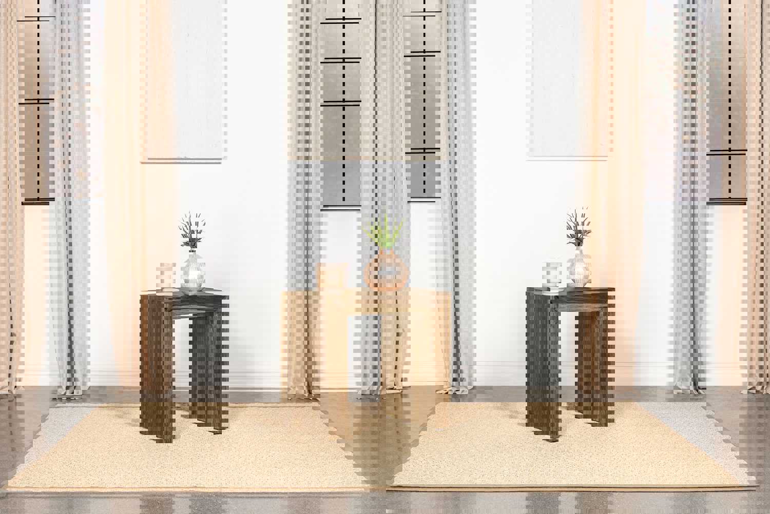 Odilia Rectangular Solid Wood End Table Auburn