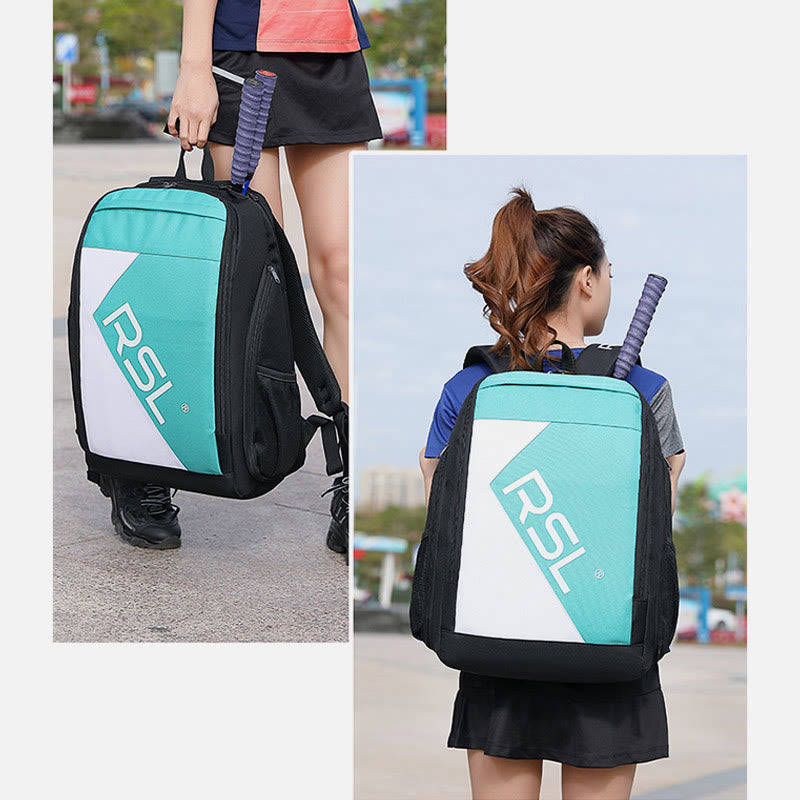 Multi-Functional Badminton Racket Backpack - Large Capacity Sports Bag