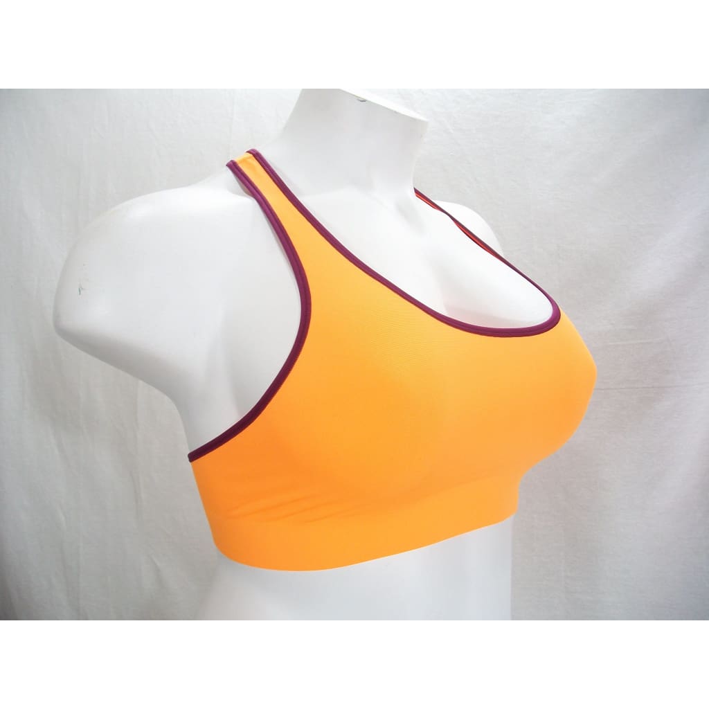 Champion B9504 Absolute Racerback Sports Bra with SmoothTec Band - Medium Glaze Orange