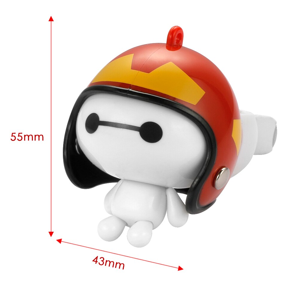 Helmet Baymax Car Vents Perfume Clip Air Freshener - Automobile Interior Fragrance Decoration