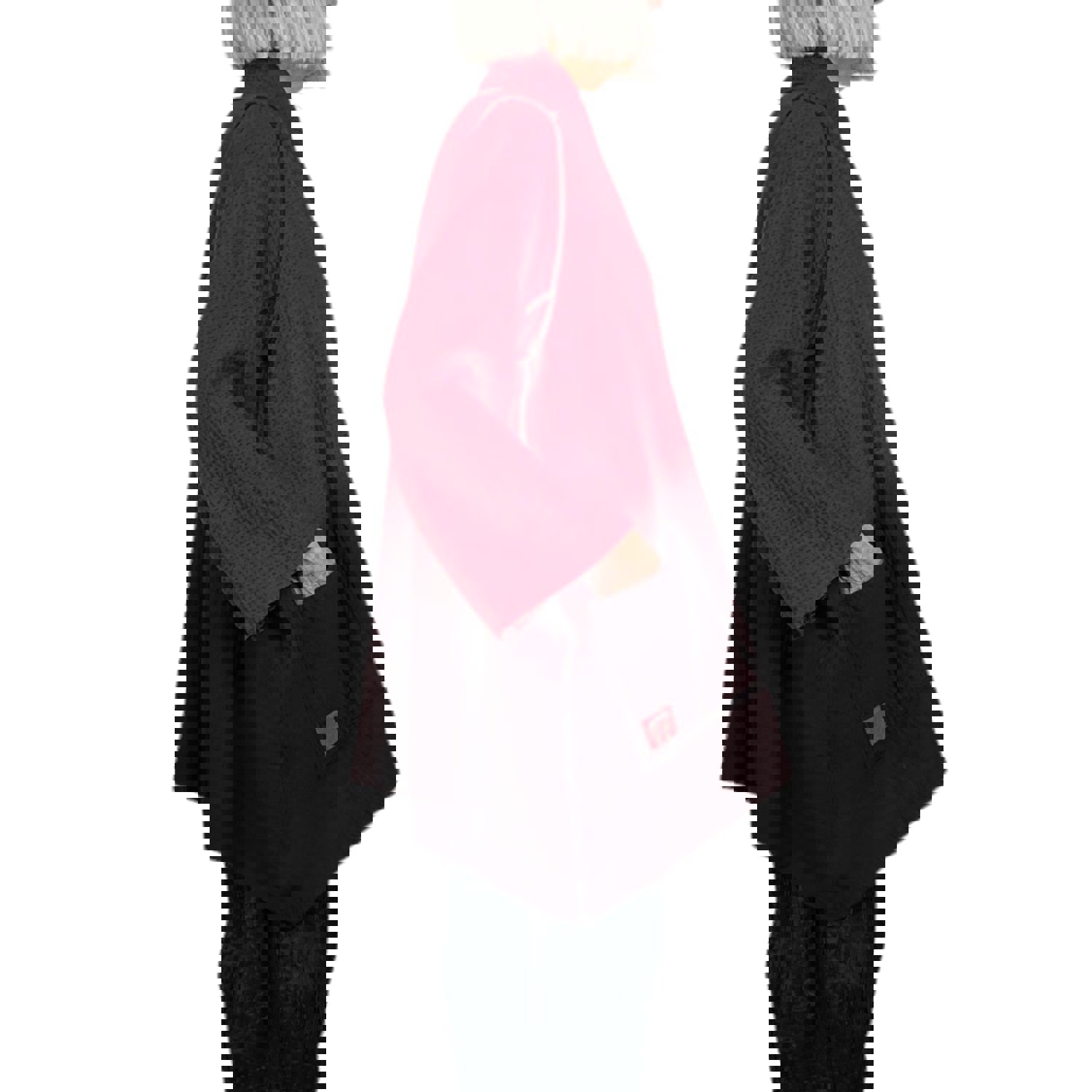 IKAT STRIPE A-LINE JACKET