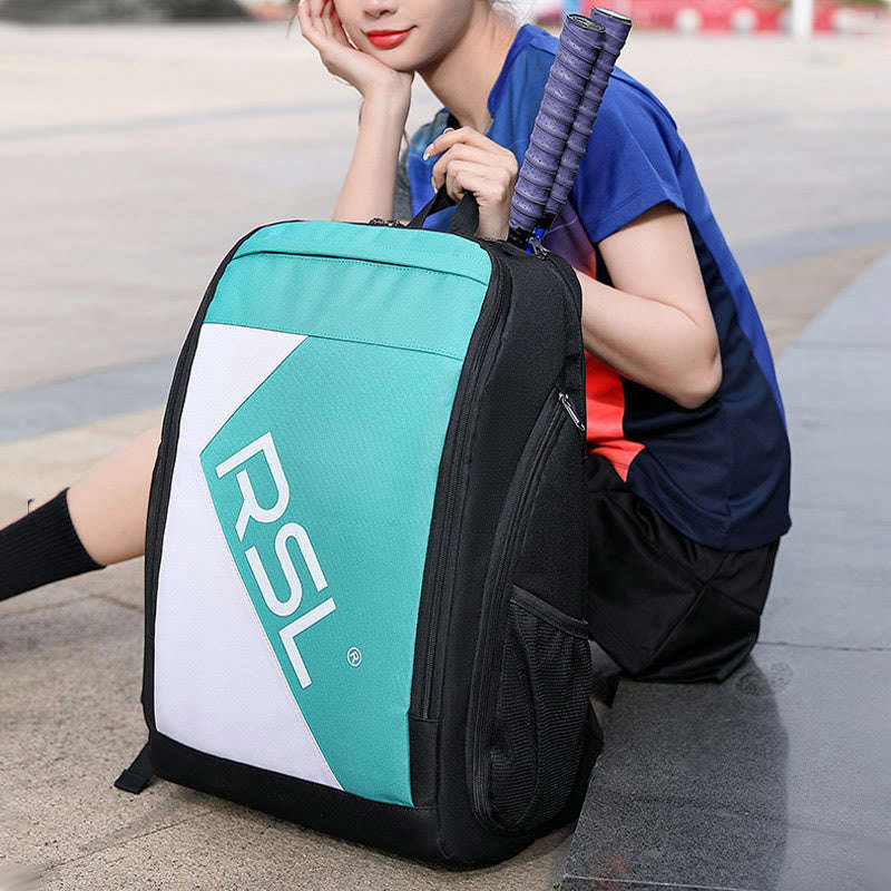 Multi-Functional Badminton Racket Backpack - Large Capacity Sports Bag
