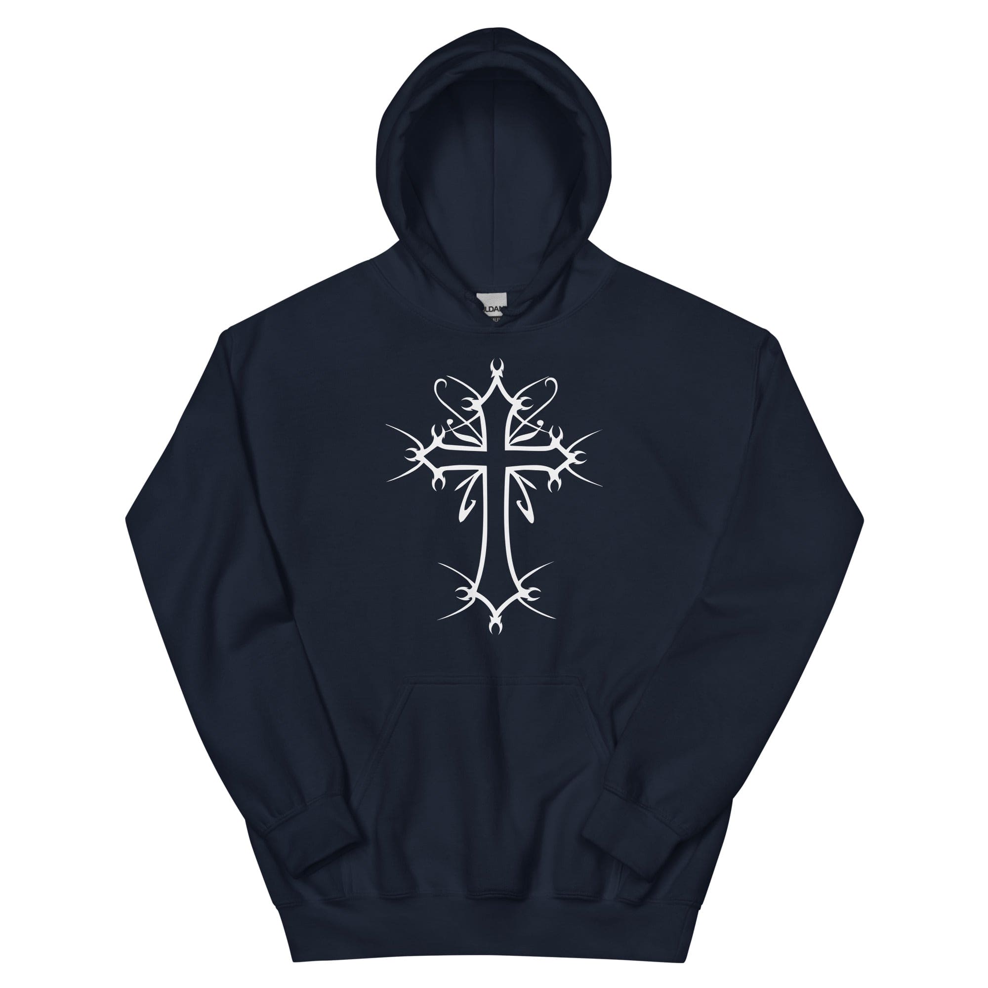 F&H Christian Cross Trust No One But Jesus Two Sided Women's Hoodie