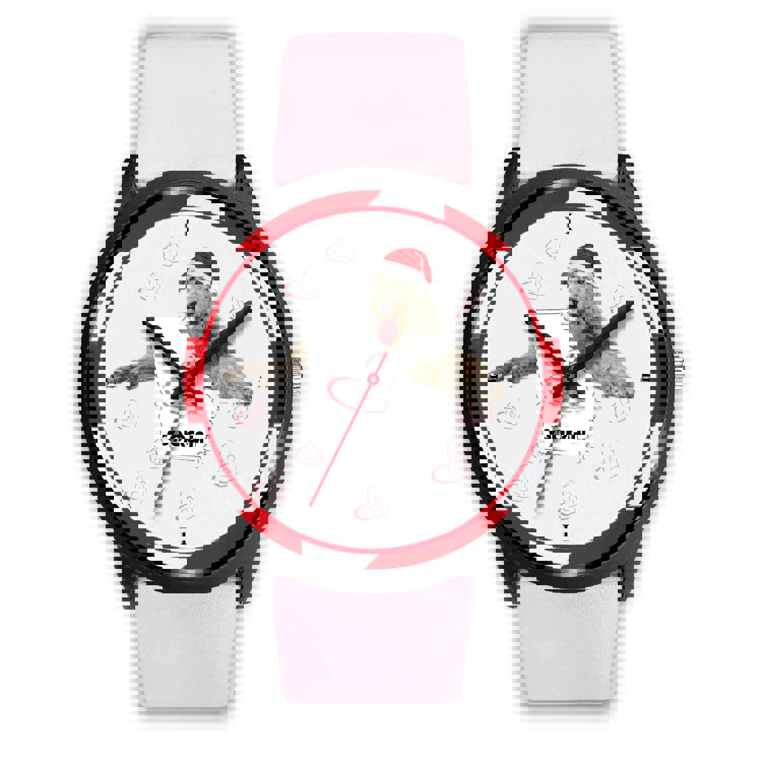 Irish Wolfhound Georgia Christmas Special Wrist Watch