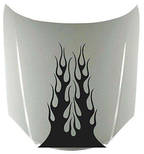Tribal Flame Fire Car Decals Hood Decal Vinyl Sticker Graphic HF21