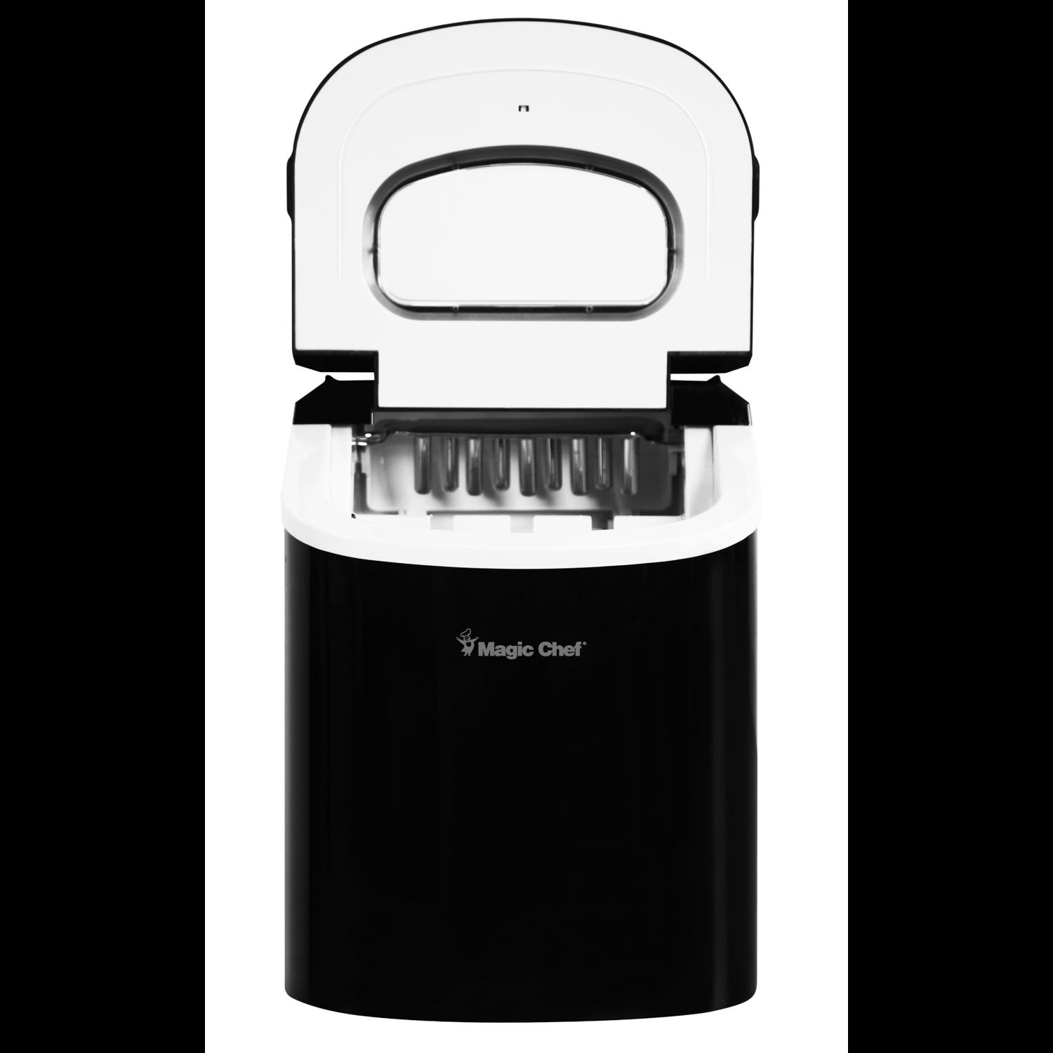 Magic Chef 27 lbs. Portable Ice Maker in Black MCIM22B