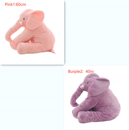Soft Appease Elephant Plush Toy with Blanket for Baby Sleep and Comfort