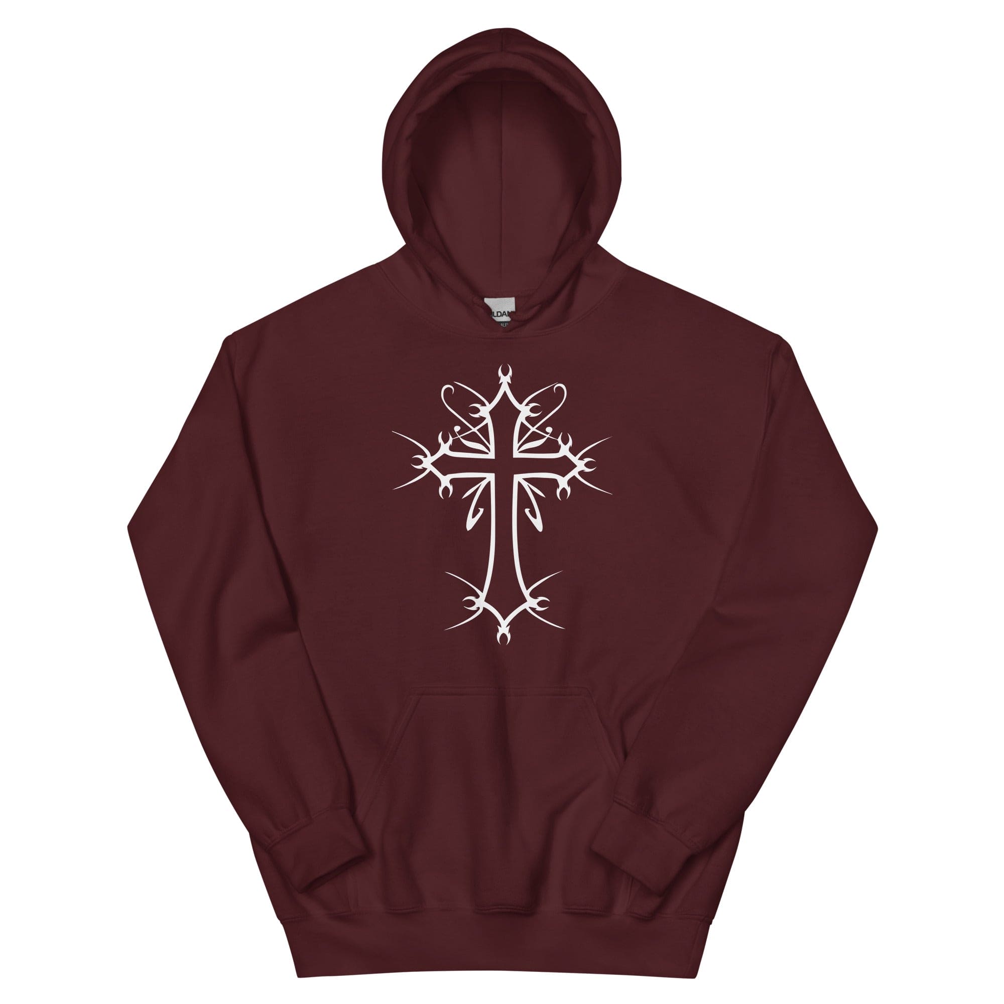 F&H Christian Cross Trust No One But Jesus Two Sided Women's Hoodie