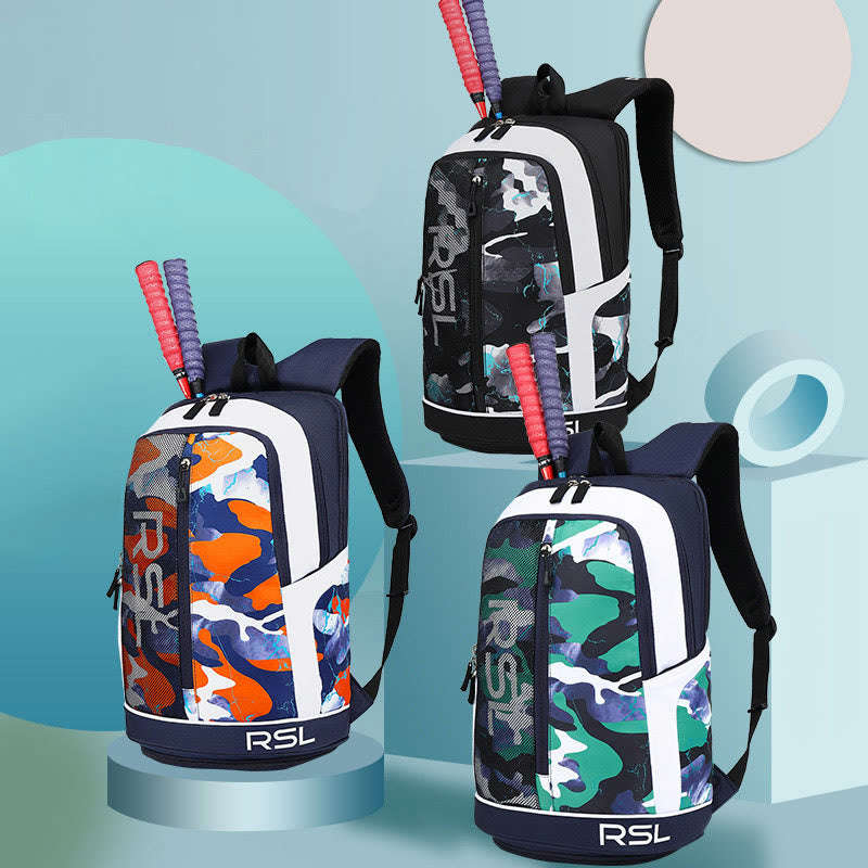 Multi-Functional Badminton Racket Backpack - Large Capacity Sports Bag