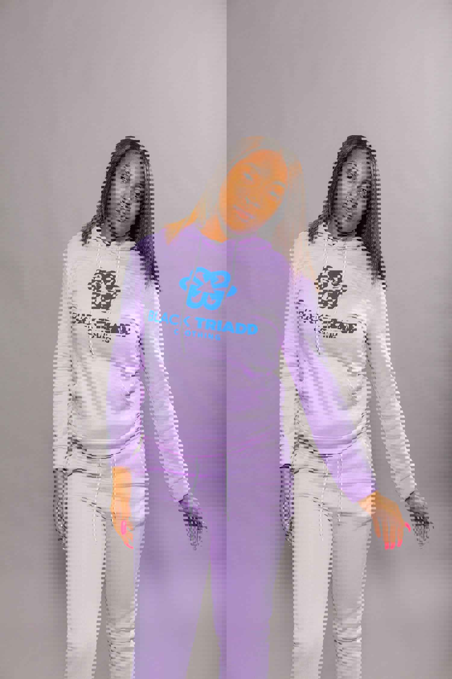 Violet BTC Women's Gleam Hoodie Set