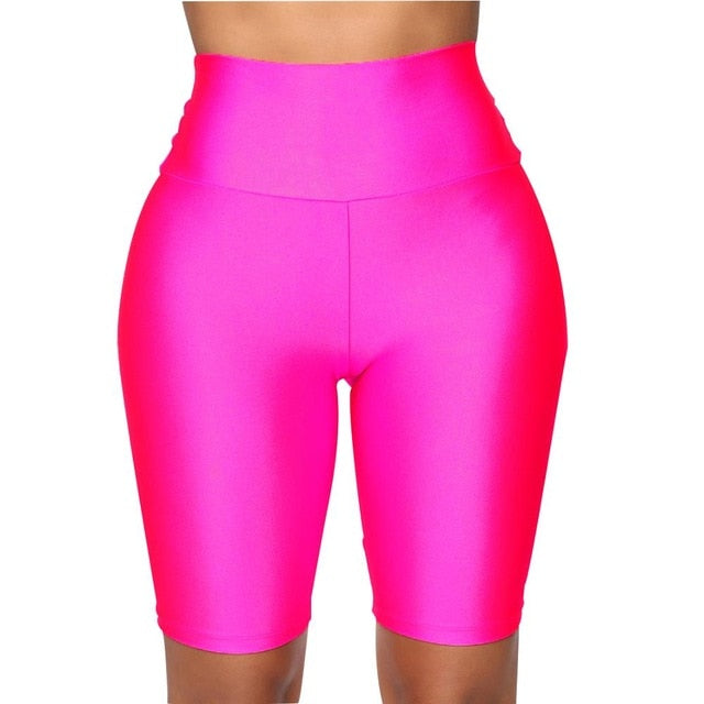 Sexy High Waist Fitness Shorts for Women