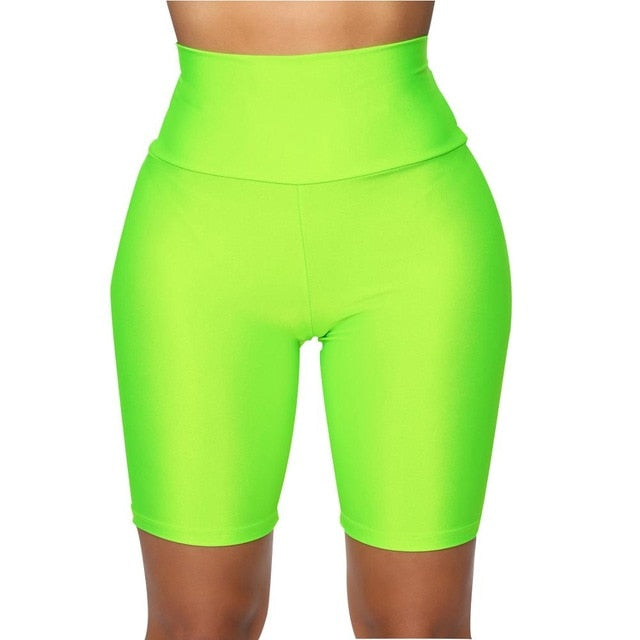 Sexy High Waist Fitness Shorts for Women
