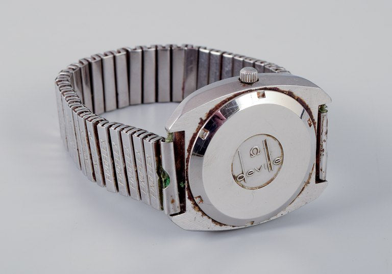 Omega De Ville Electronic Men's Wristwatch, 1970, Running with Date Display