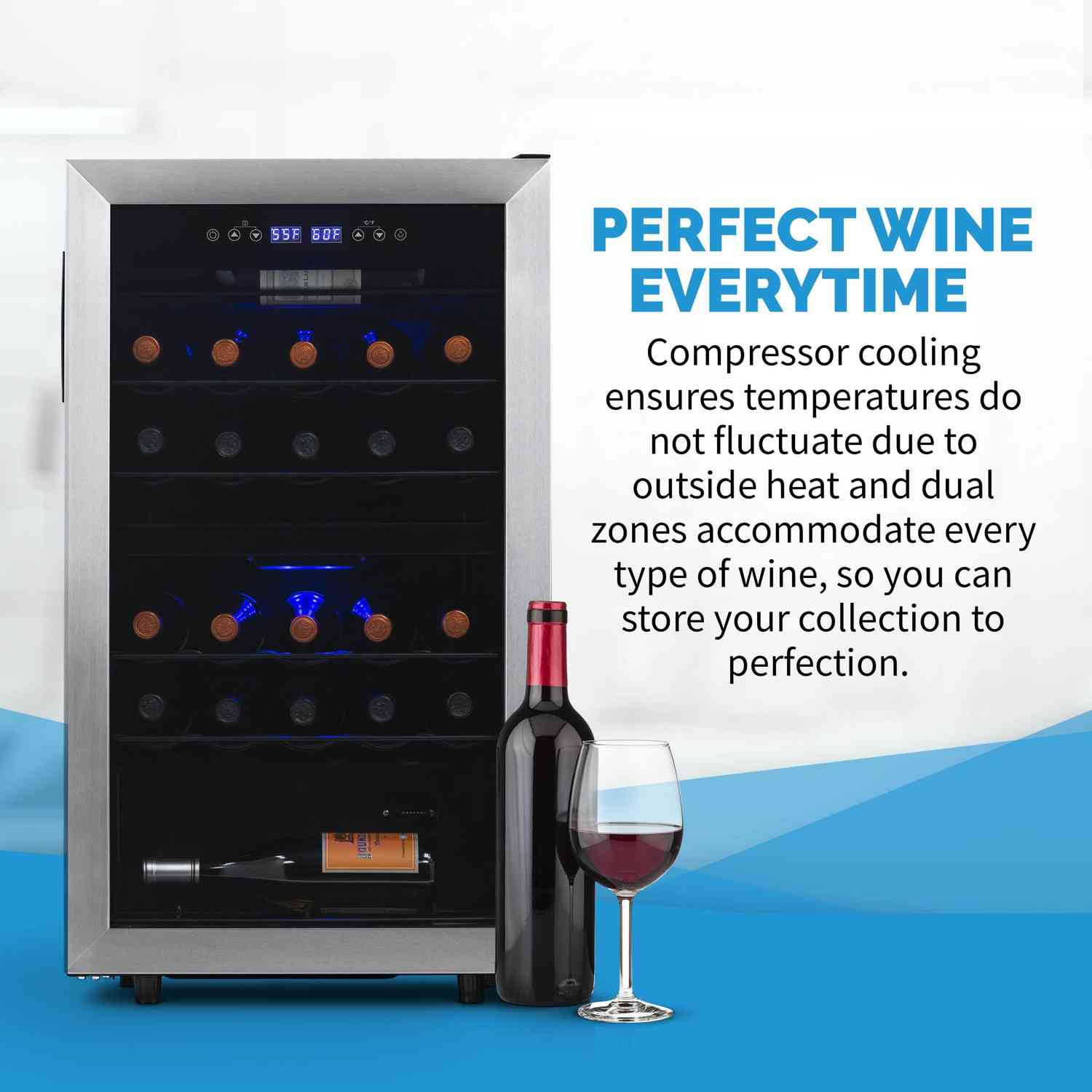 Date Night Wine Fridge & Ice Maker Bundle