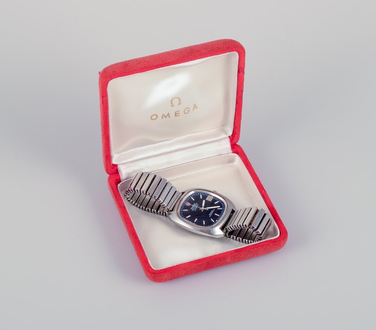 Omega De Ville Electronic Men's Wristwatch, 1970, Running with Date Display