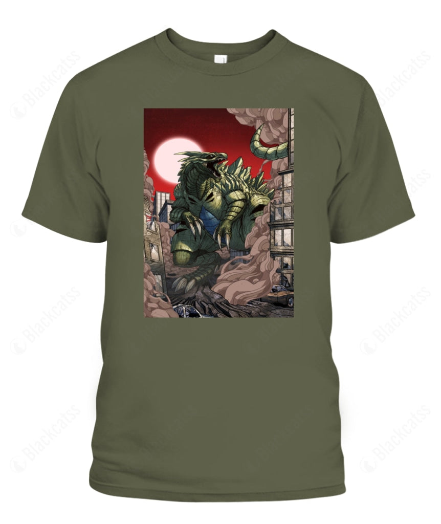 Tyratinar Kaiju Custom Graphic Apparel - Unisex Cotton T-Shirt