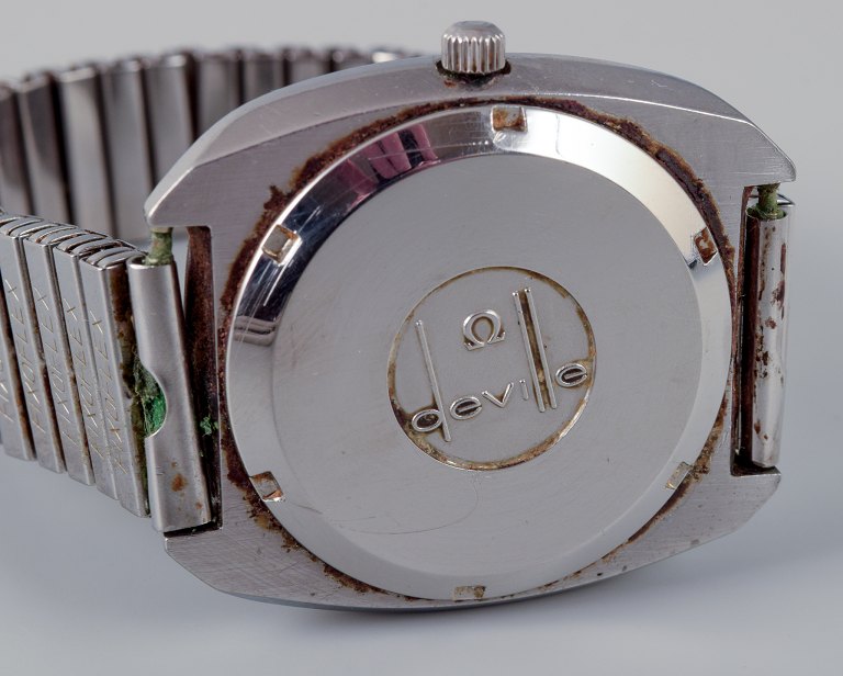 Omega De Ville Electronic Men's Wristwatch, 1970, Running with Date Display