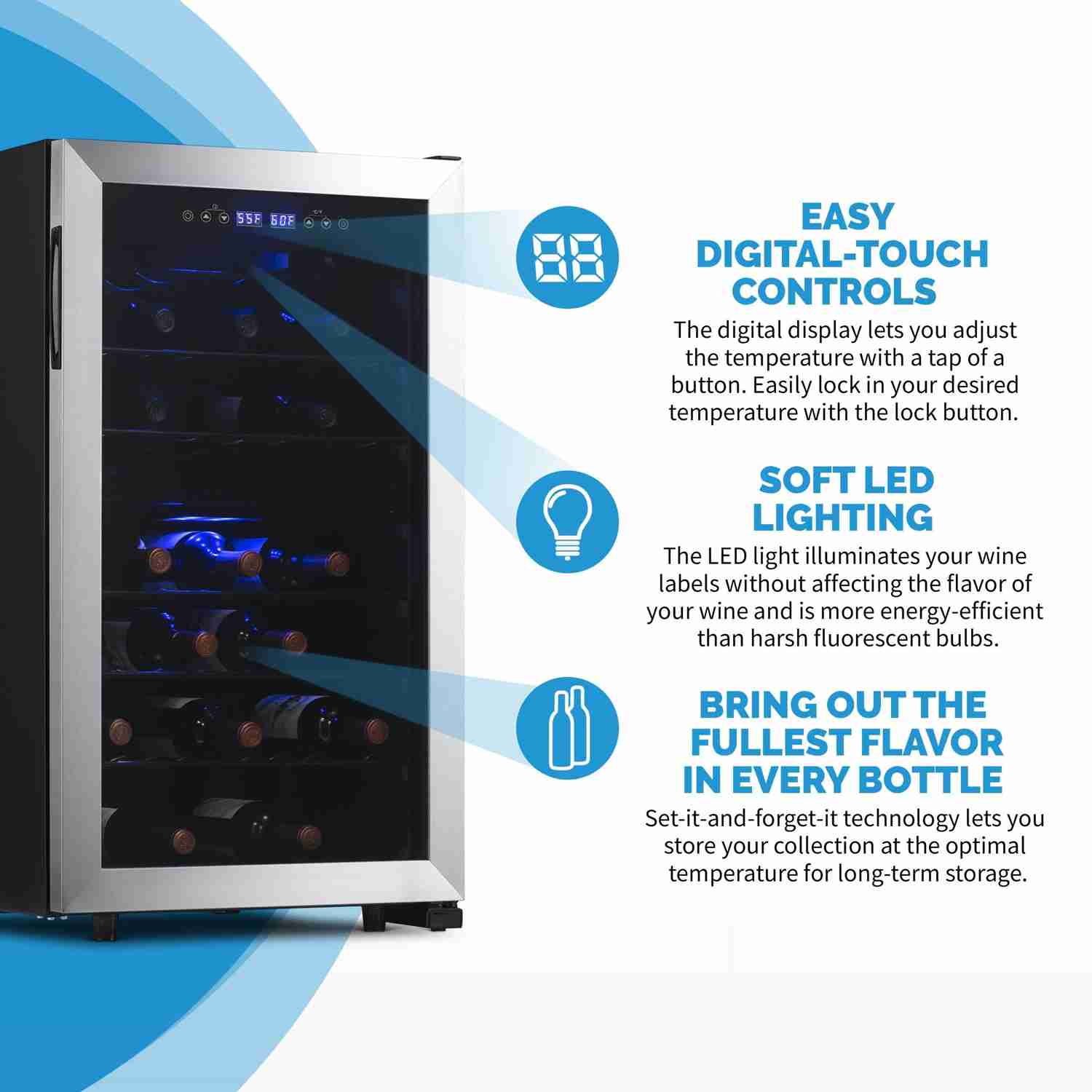 Date Night Wine Fridge & Ice Maker Bundle