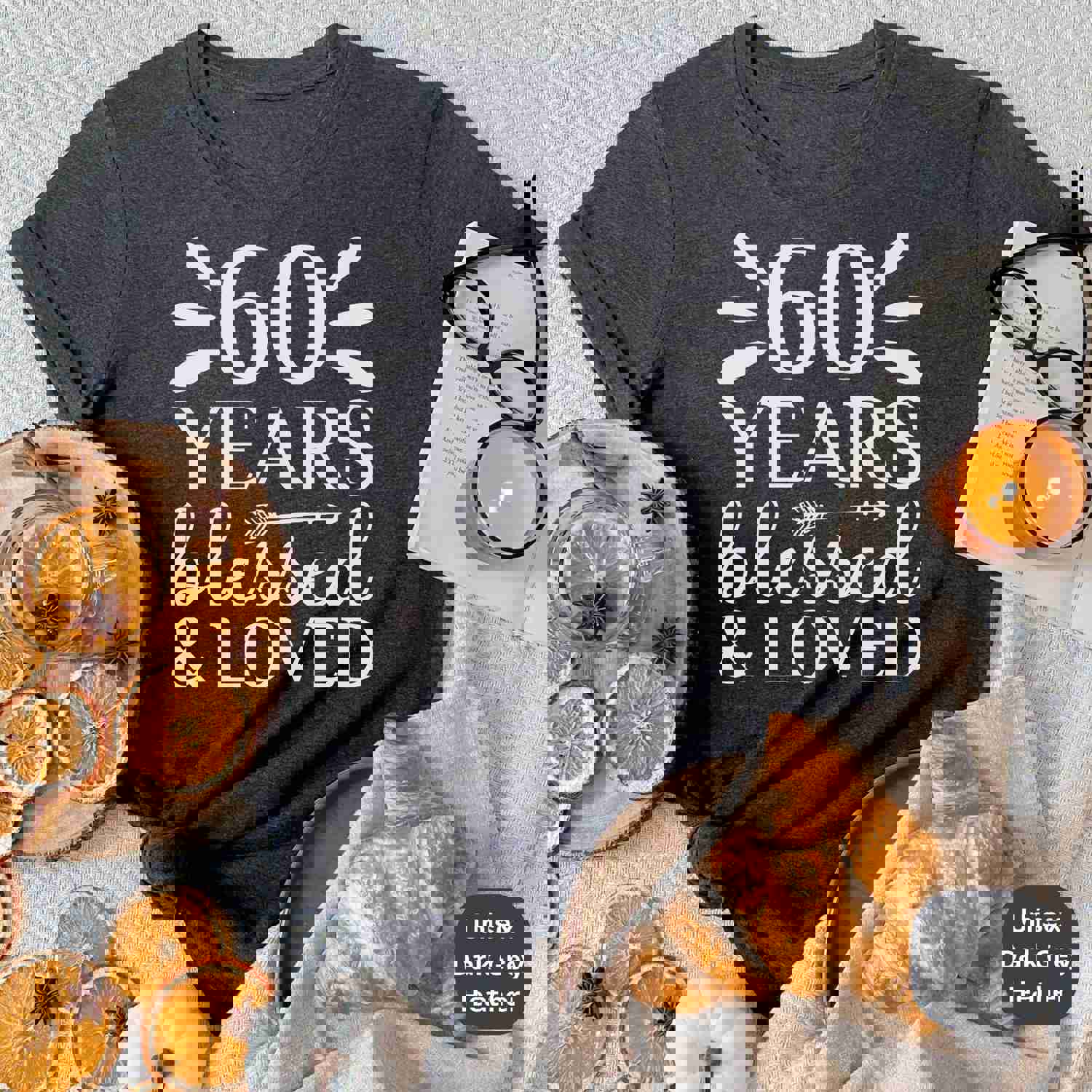 60th Birthday Celebration Shirt for Grandparents, Parents, and Loved Ones