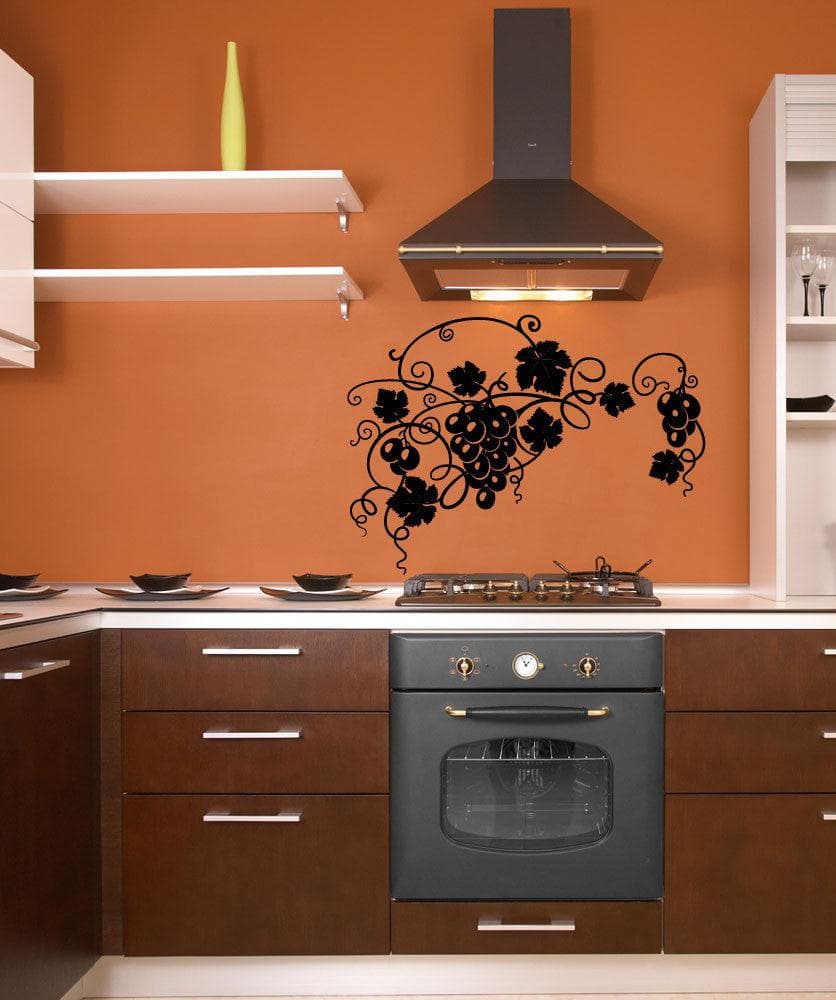 Vinyl Wall Decal Sticker Grapevine Whole #1273 - Removable & Easy to Apply