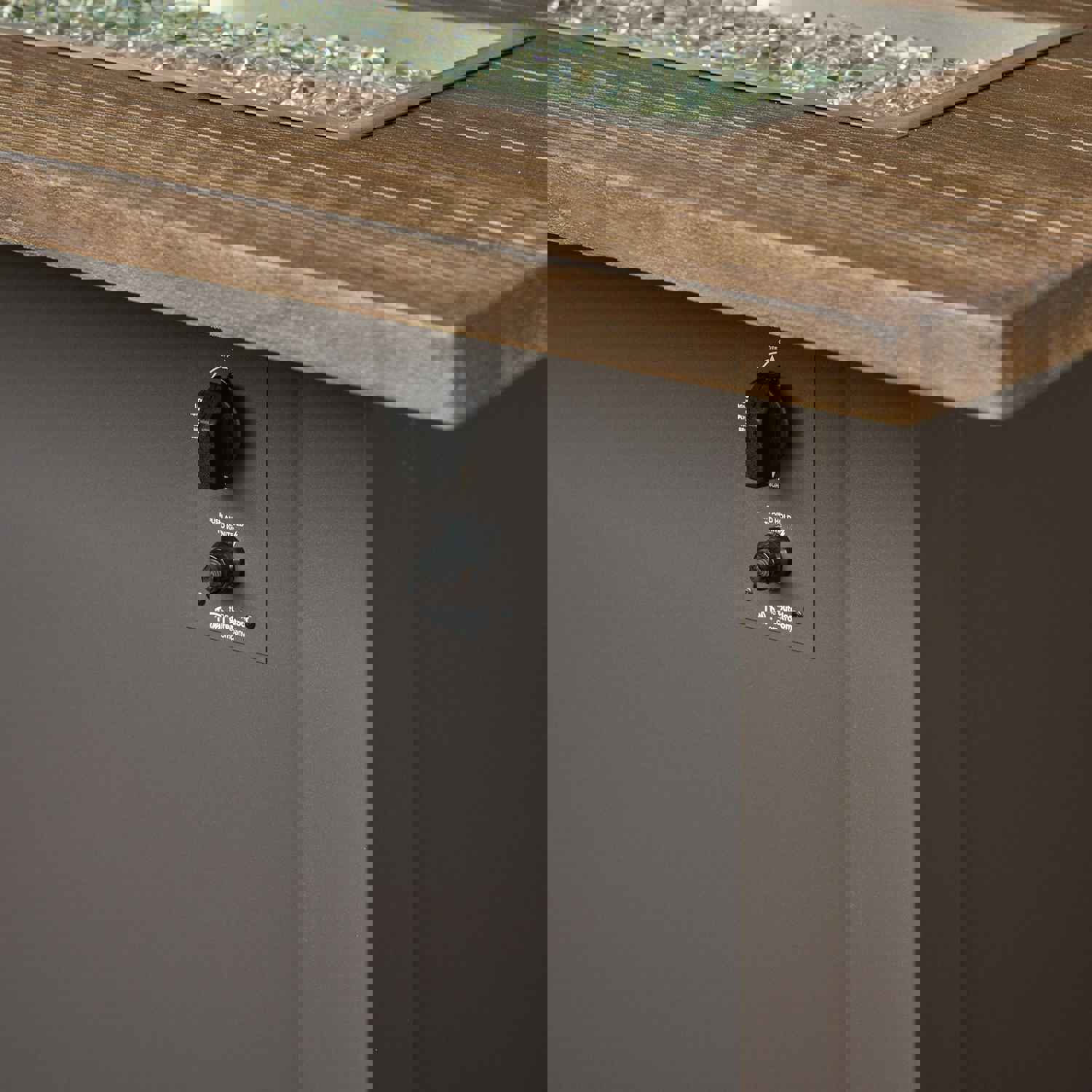 Havenwood Linear Gas Fire Pit Table 62