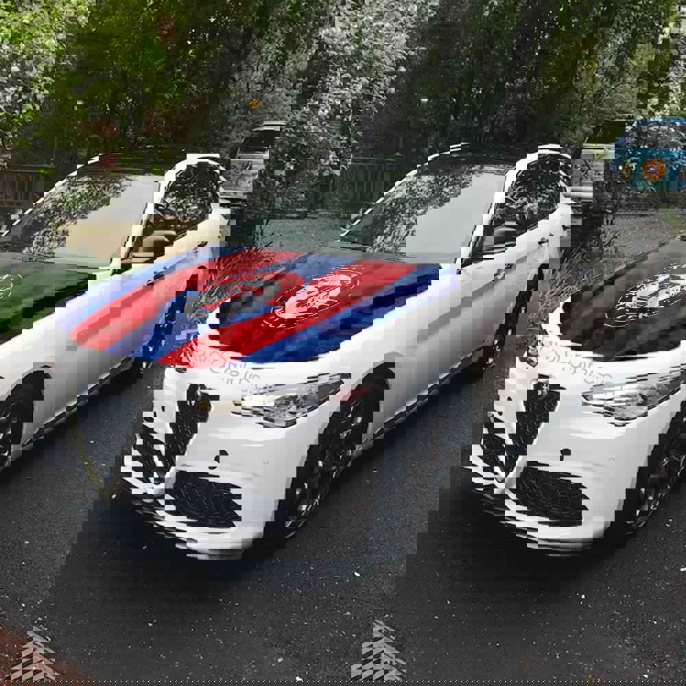 Texas Rangers Itasha Car Vinyl Hood Wrap Decal Sticker