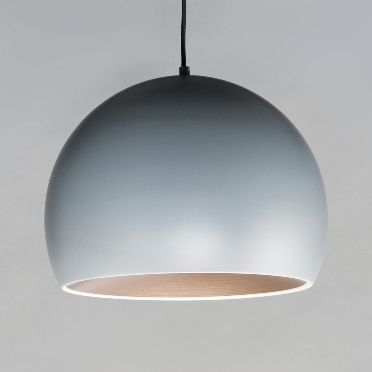 ET2 E24926-DGCOF Palla LED Pendant in Dark Grey / Coffee