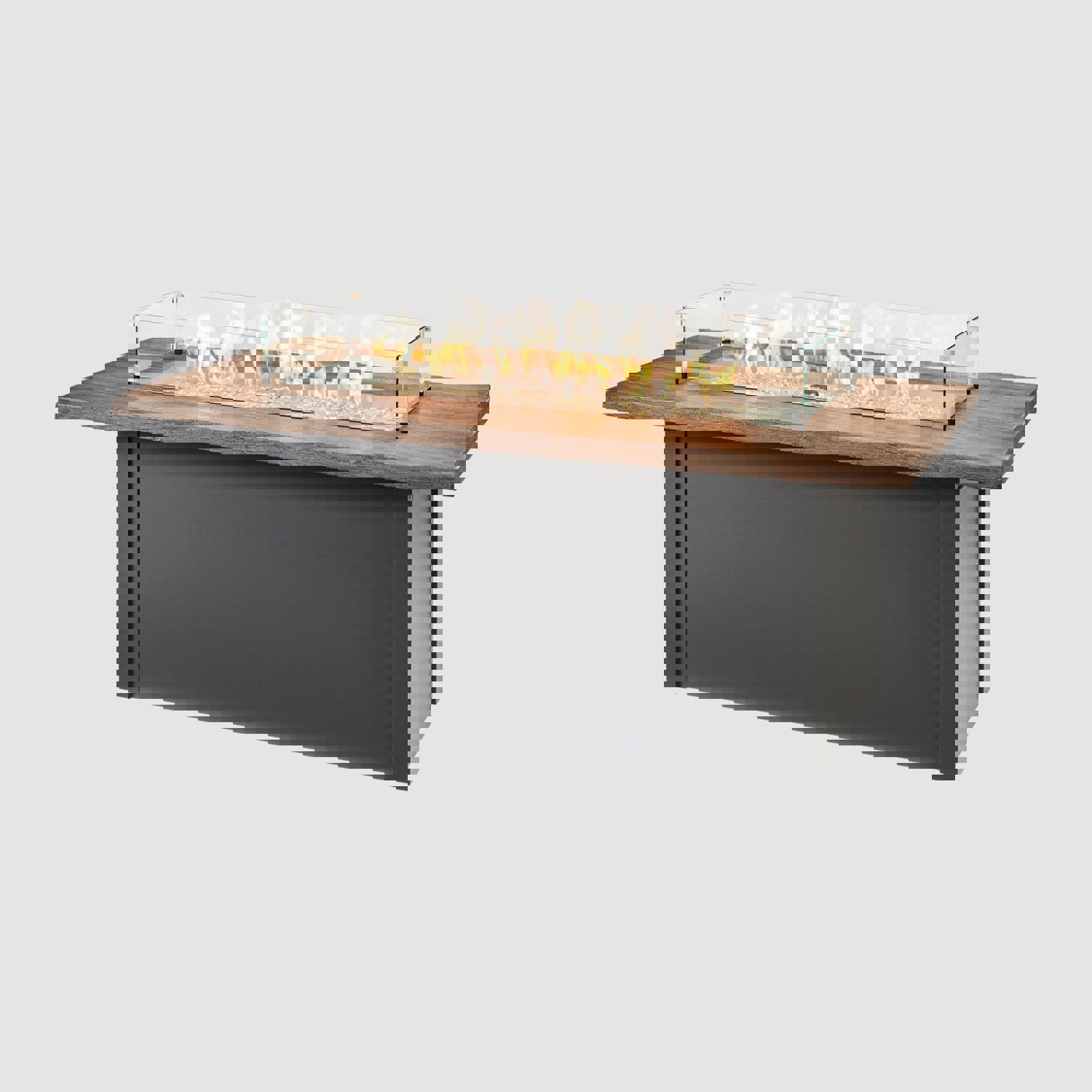 Havenwood Linear Gas Fire Pit Table 62