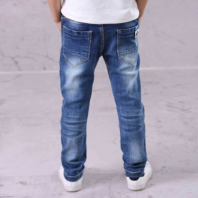 IENENS Kids Boys Jeans - Classic Denim Pants for Children (5-13 Years)