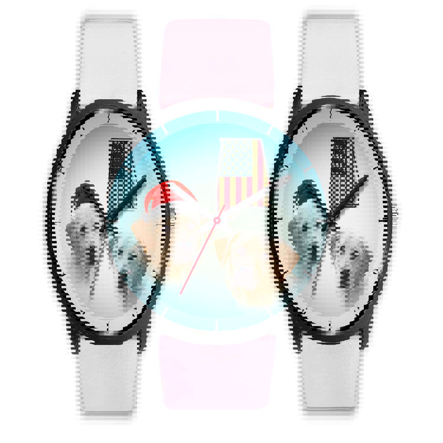 Labrador Retriever Alabama Christmas Special Wrist Watch