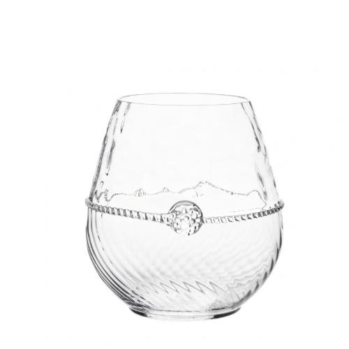 Juliska Graham Stemless Red Wine Glass - 18oz Bohemian Glass