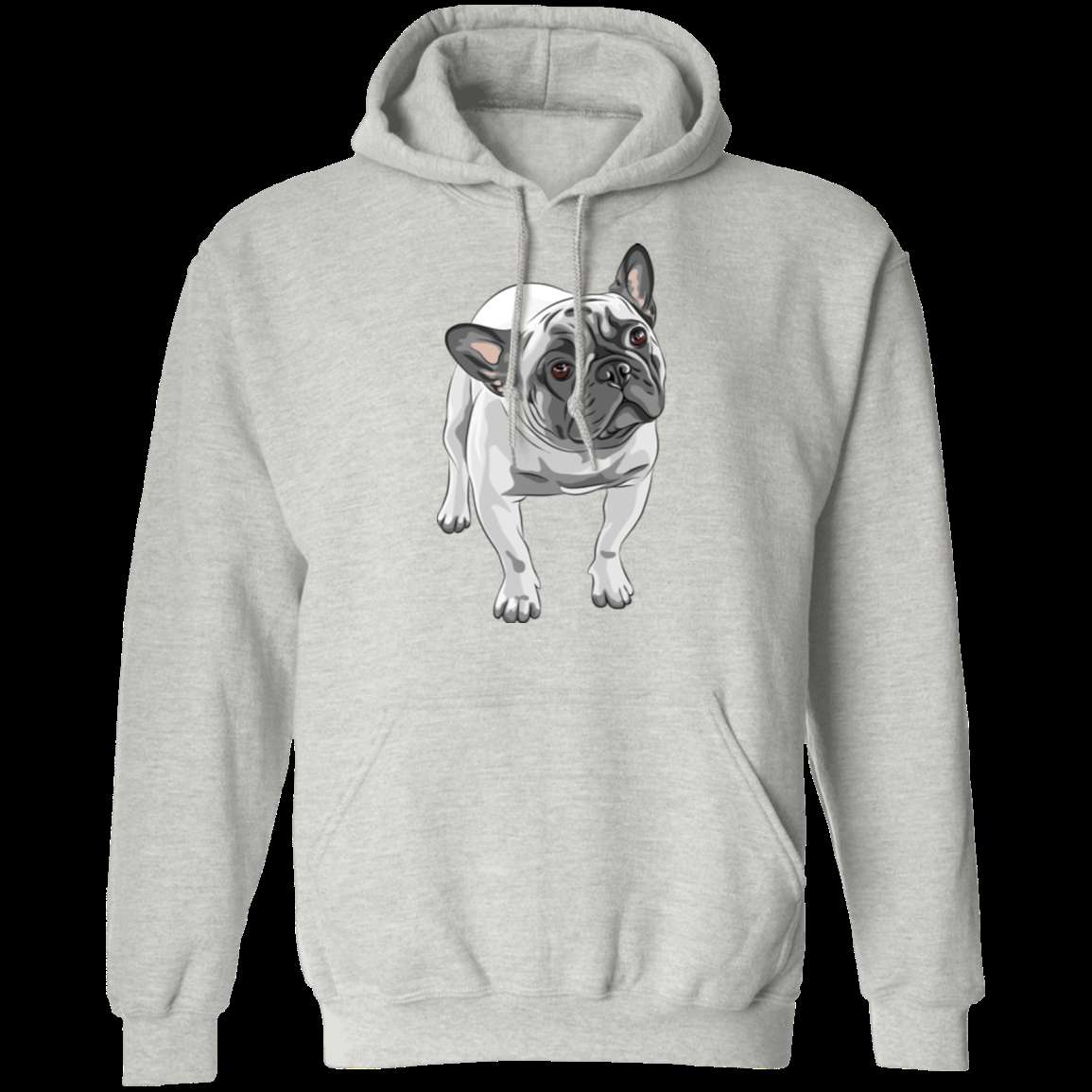 FUNNY ENGLISH BULLDOG LADIES Pullover Hoodie - 8 oz Unisex Hoodie with Digital Print