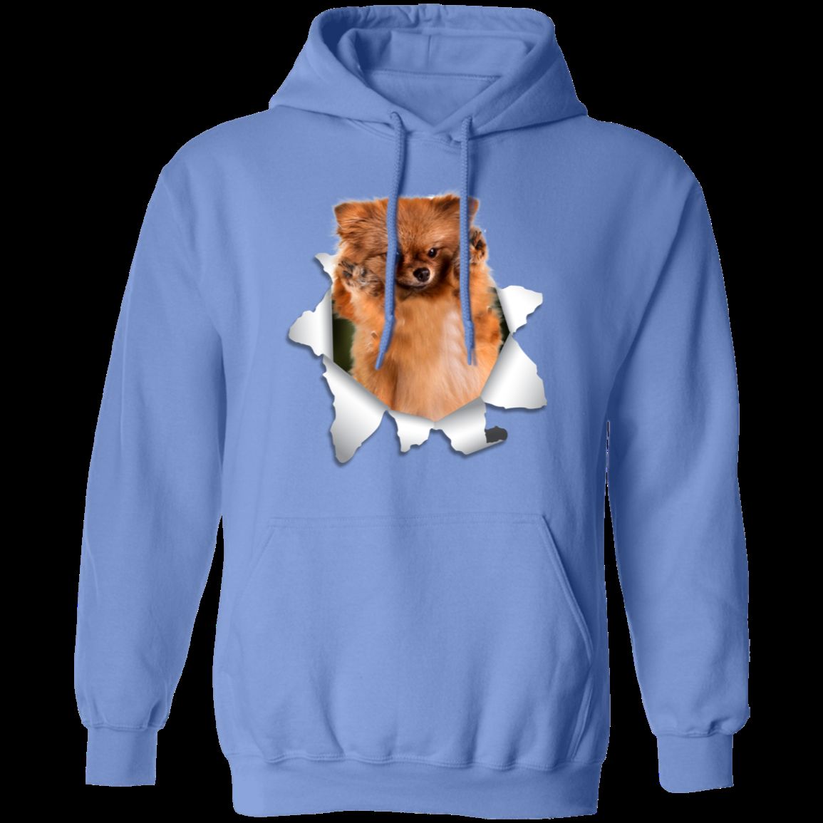 GERMAN SPITZ KLEIN 3D Pullover Hoodie - 8 oz Unisex Hoodie with Digital Print