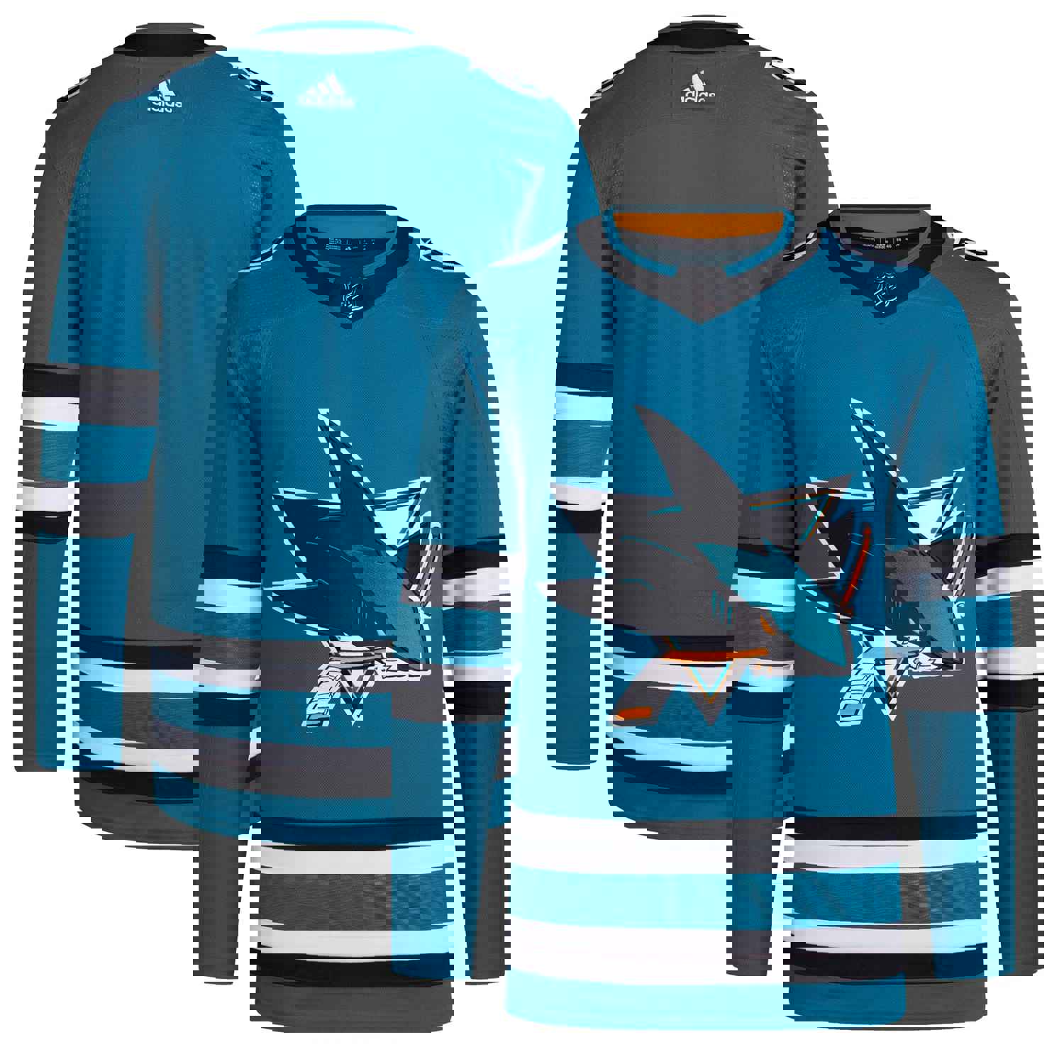 San Jose Sharks adidas Home Primegreen Authentic Pro Jersey - Teal