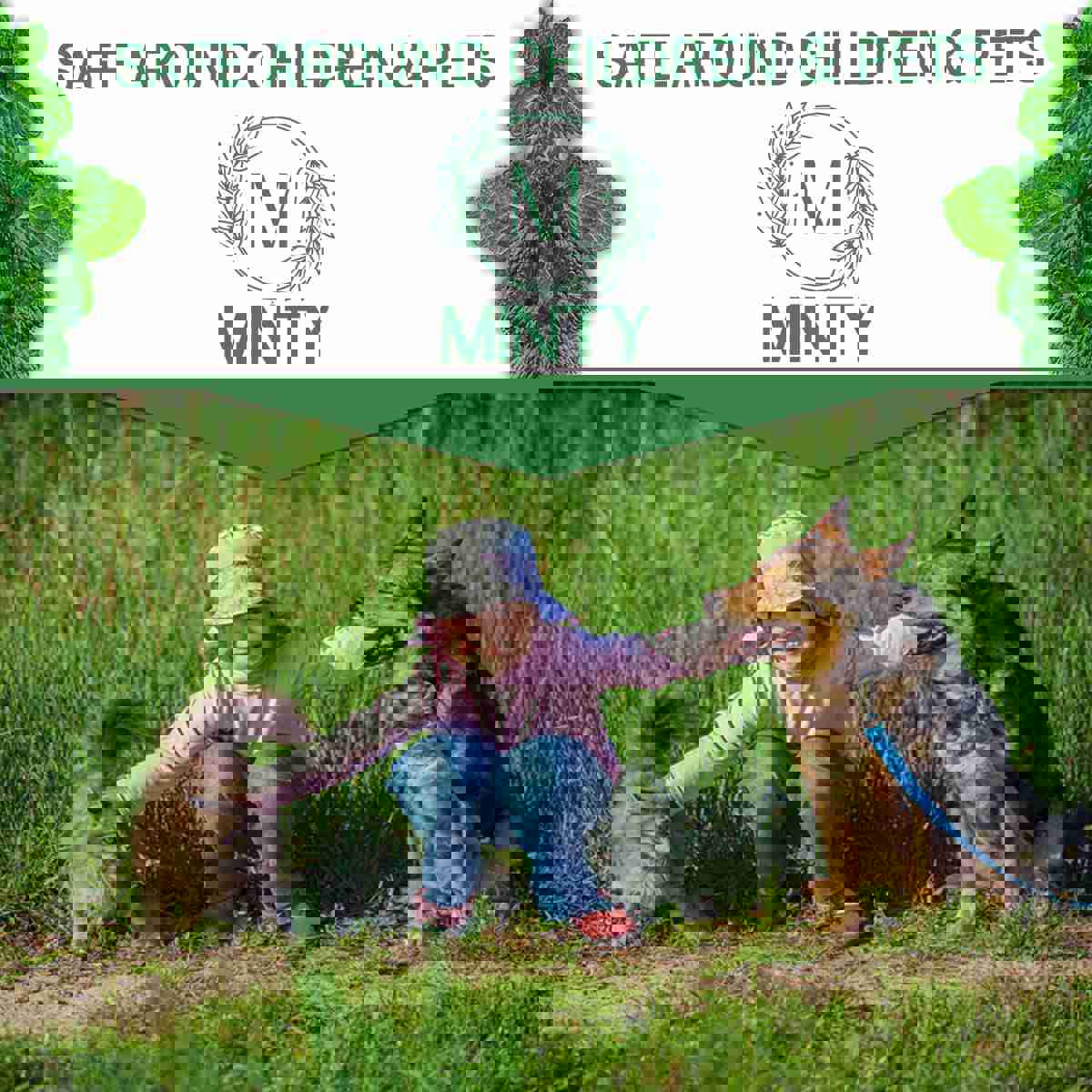 Minty Rodent Repellent - Natural 5% Peppermint Oil Spray for Mice, Rats, Chipmunks - 16 fl oz