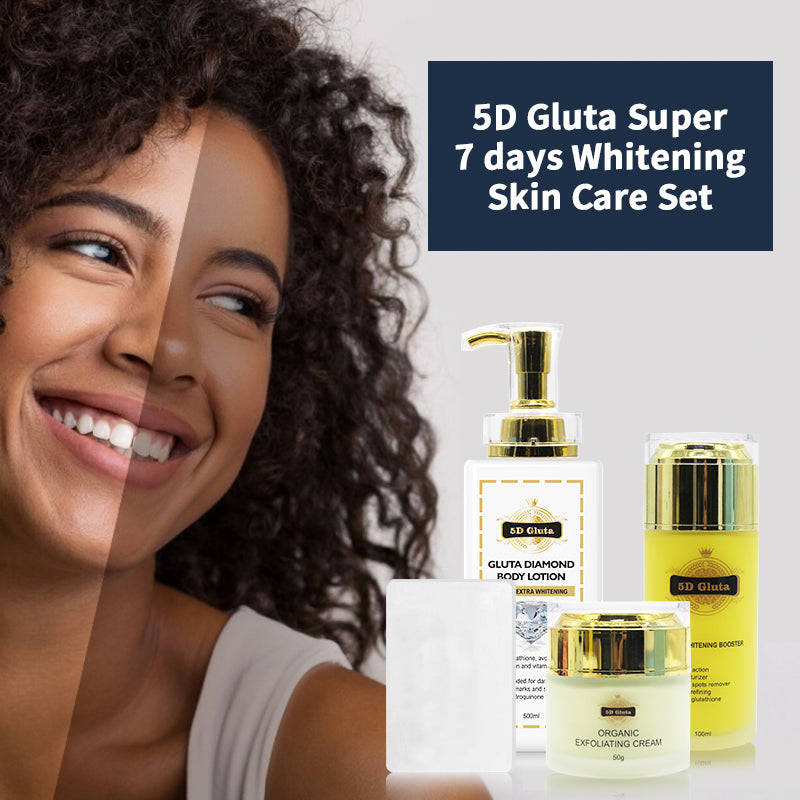 5D Gluta Diamond Whitening Skincare Set - Best Whitening Skin Care Products