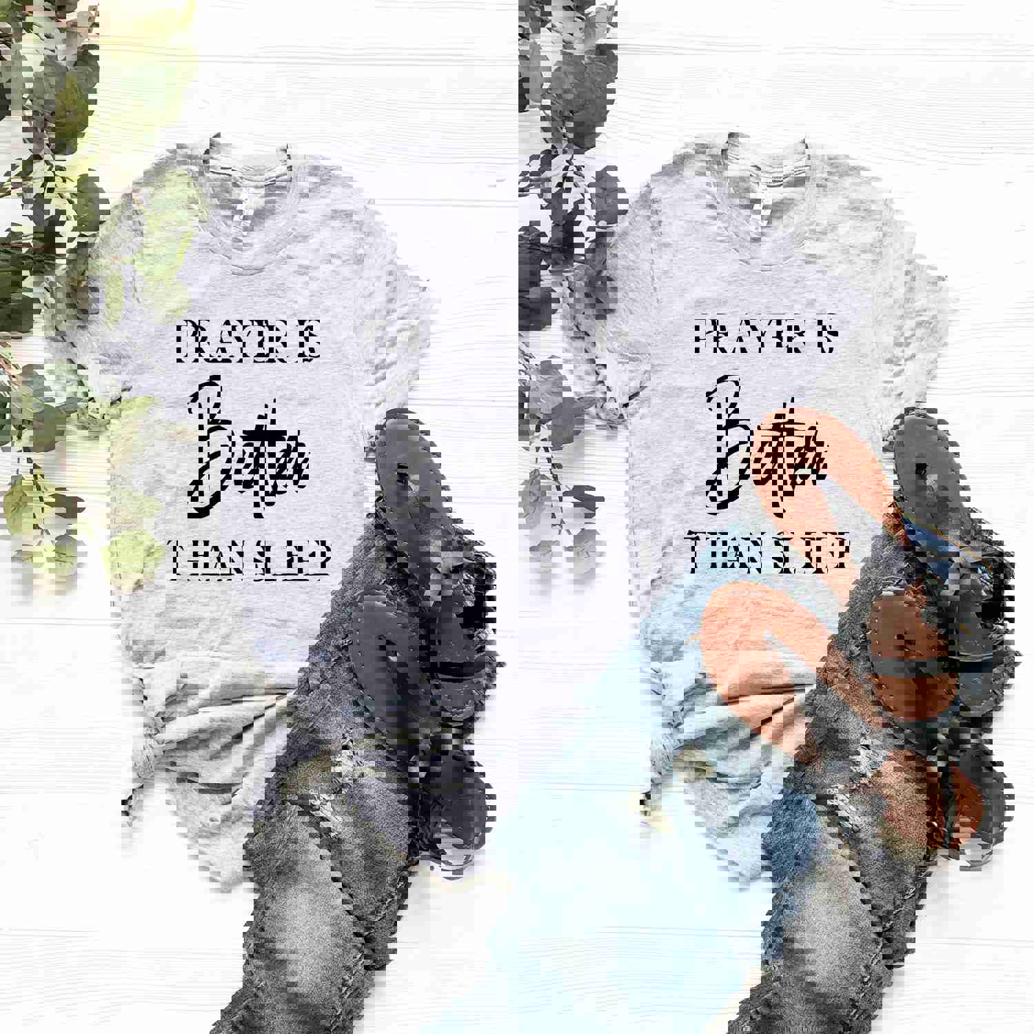 Love Shirt - Christian Faith Apparel with Cross Design