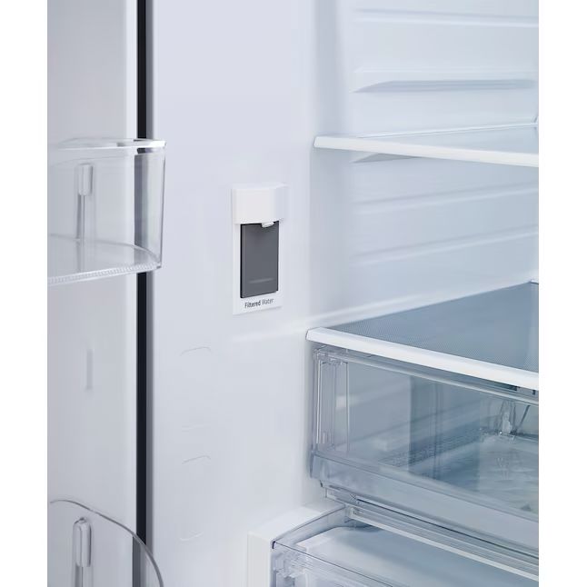 LG Counter-depth InstaView 26.5-cu ft Smart French Door Refrigerator with Ice Maker and Water Dispenser (Stainless Steel) ENERGY STAR