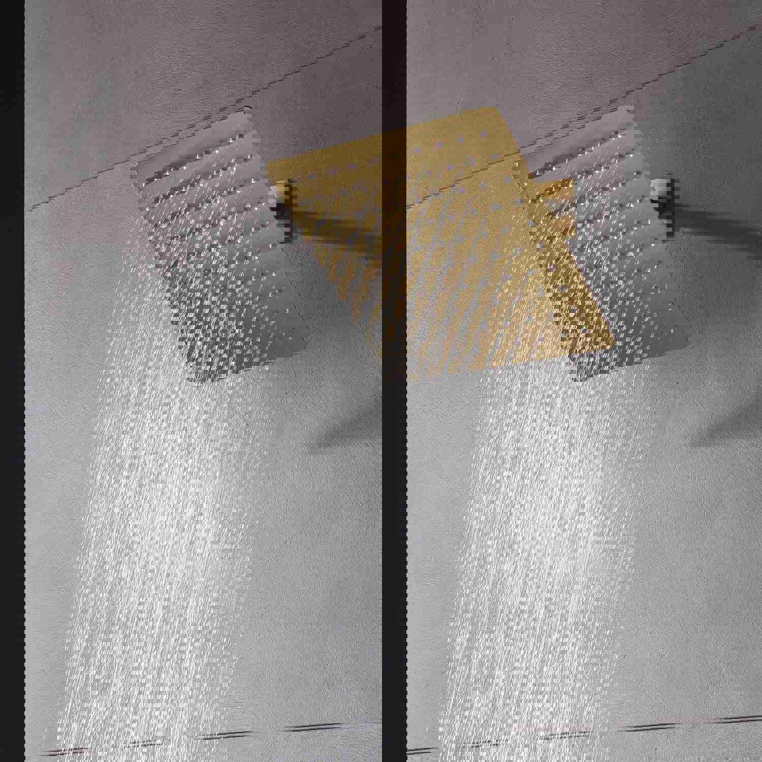 SAFARI 36X16 Luxury LED Music Shower System with Digital Display Thermostatic Valve