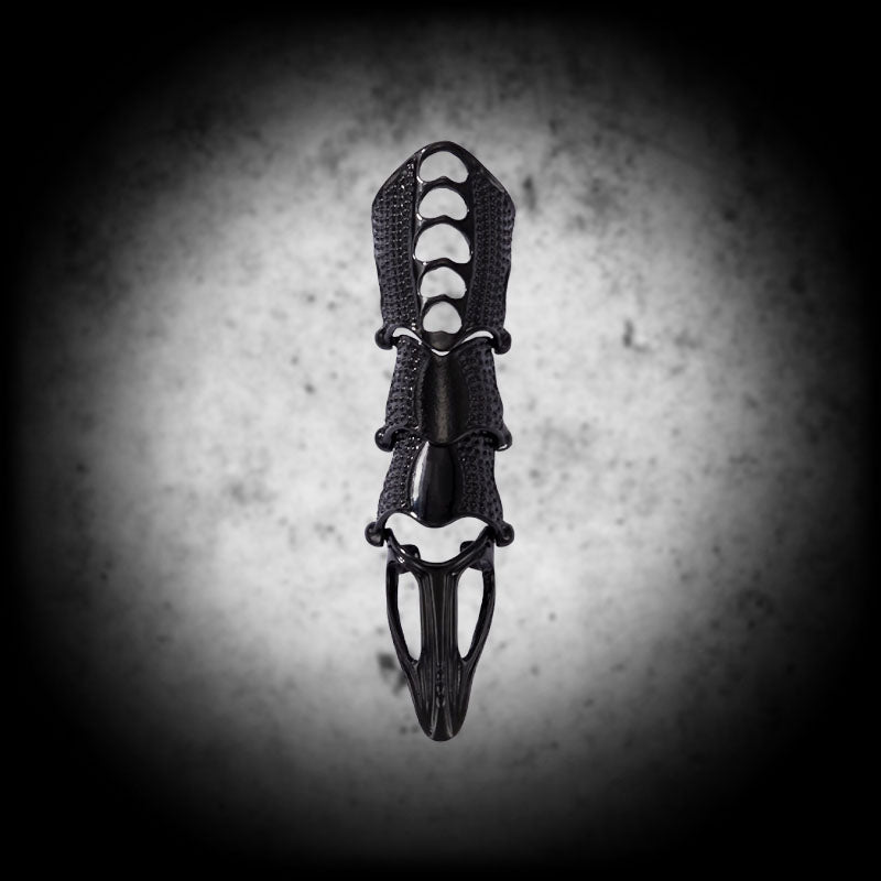 BLACK Edition-The Vampire Empress Full Finger Claw Ring